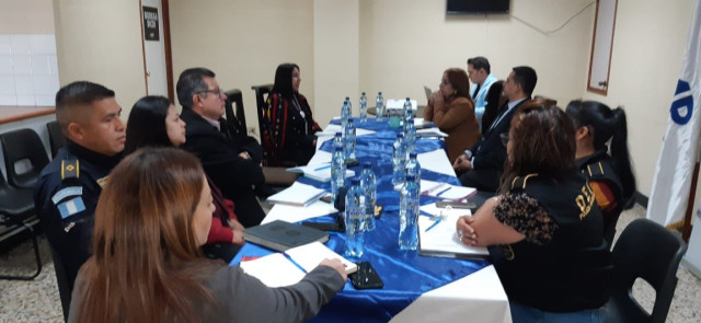 Institución del PDH participa en reunión interinstitucional para coordinar acciones de trabajo