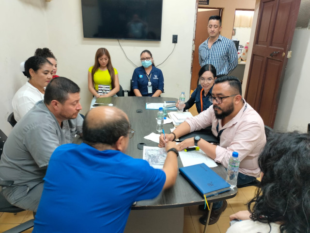 Institución del PDH brinda acompañamiento a autoridades de Hospital Nacional de Amatitlán