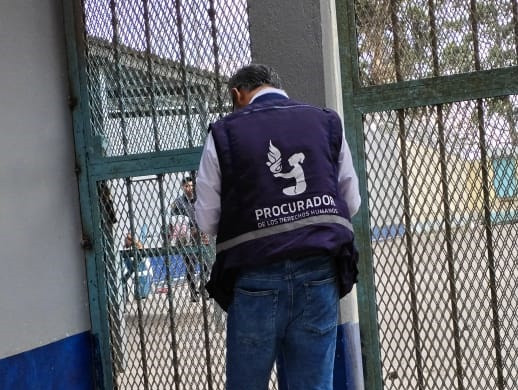 Institución del PDH verifica denuncia en Centro de Detención Fraijanes II